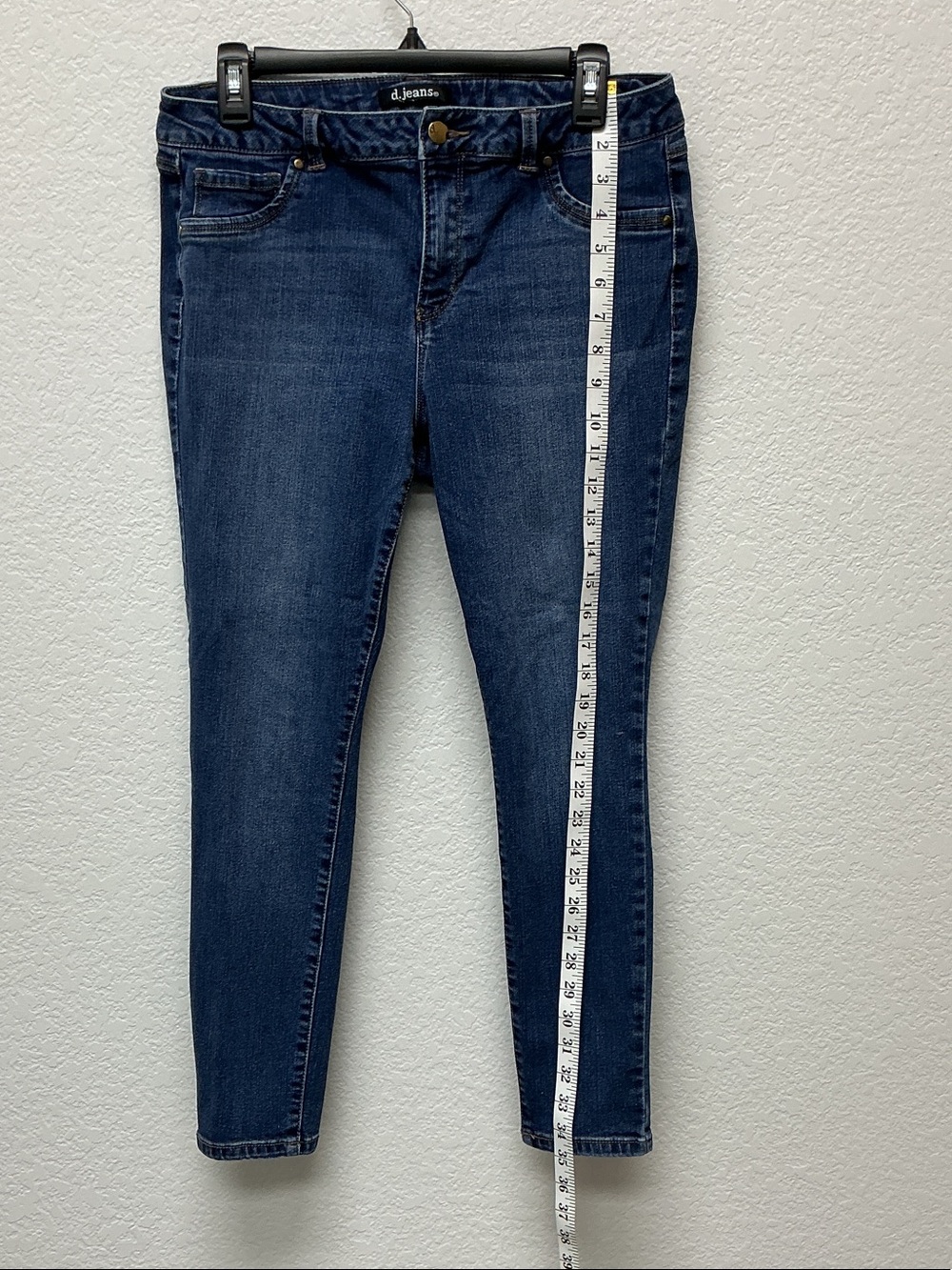 d. jeans Indigo Stretch Skinny Jeans